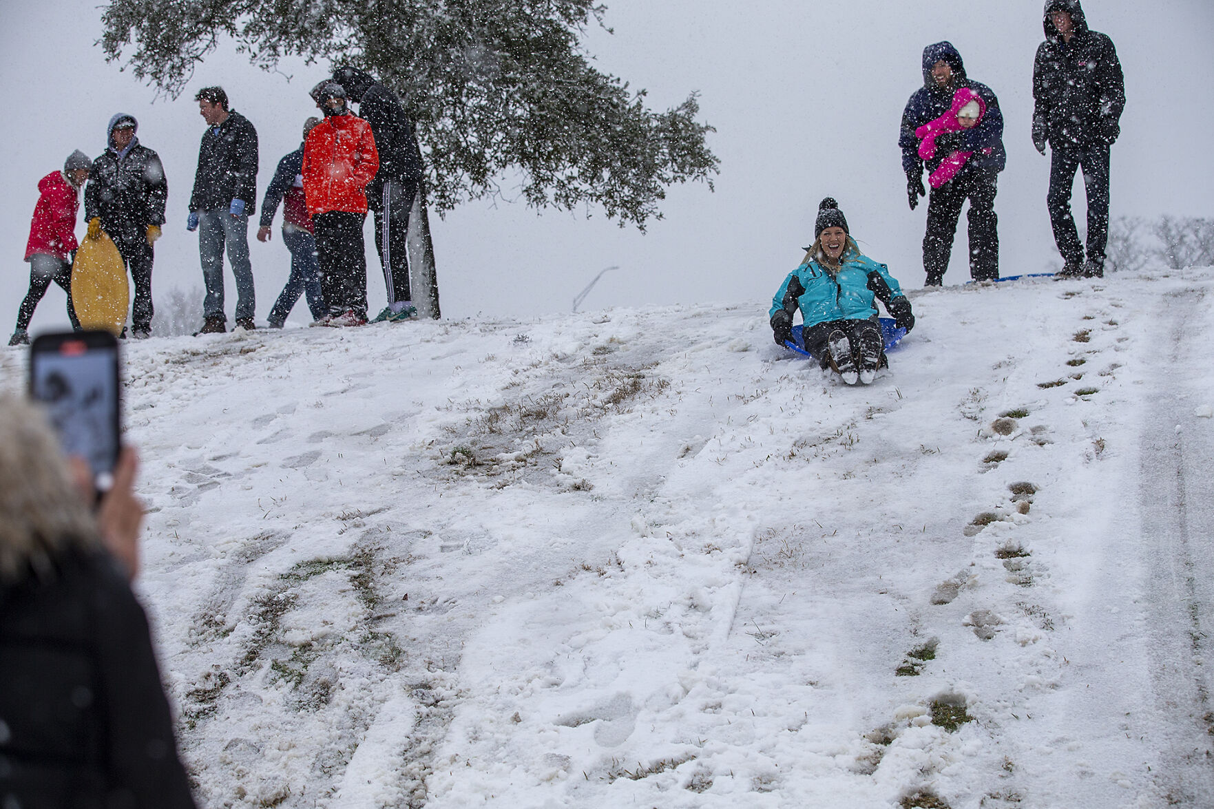 Snowfall in B-CS